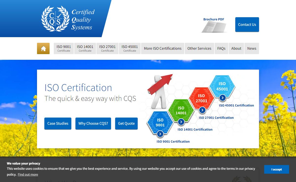 ISO Certification, Consultant & Auditor Services | CQS