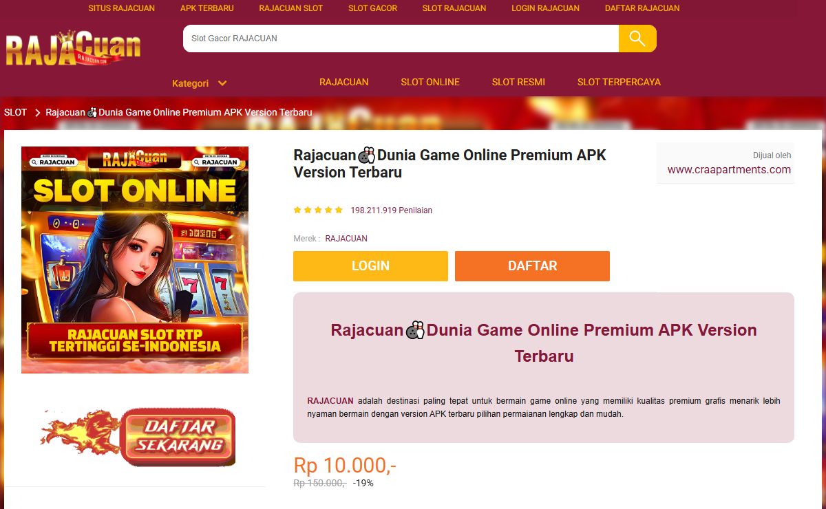 Rajacuan🎳Dunia Game Online Premium APK Version Terbaru