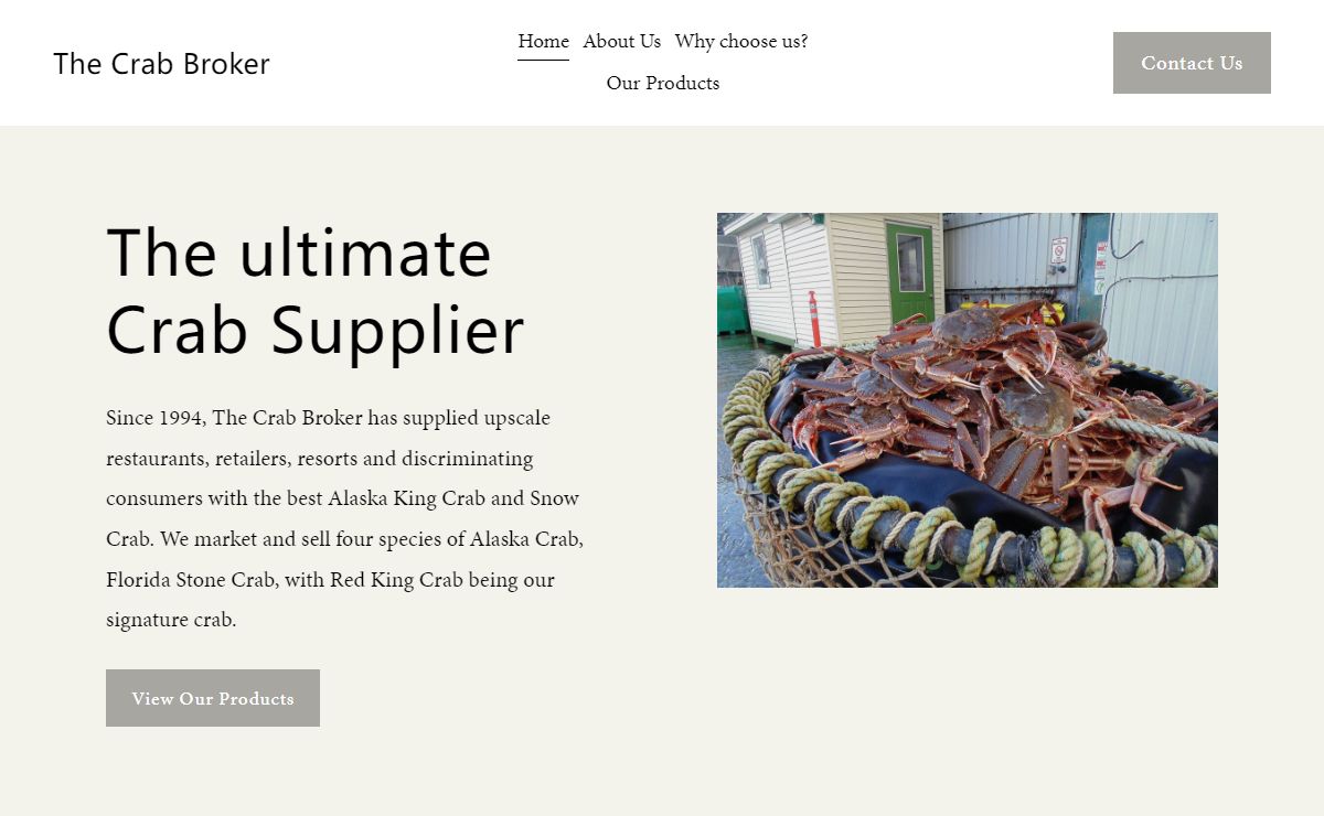 The Crab Broker