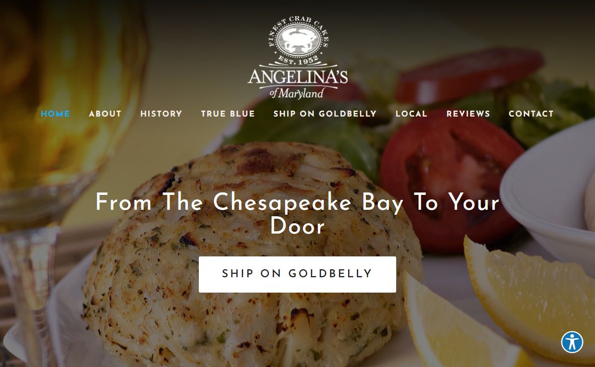 Angelina’s of Maryland—Best Crab Cakes Ship Nationwide