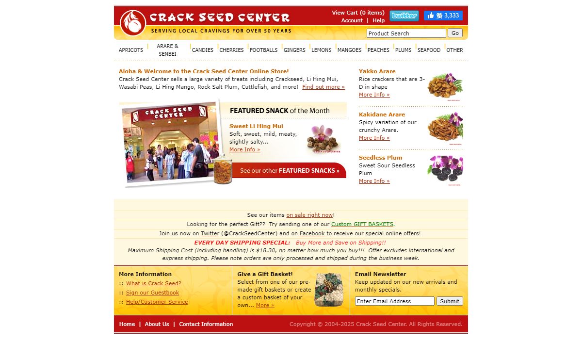 Crack Seed Center