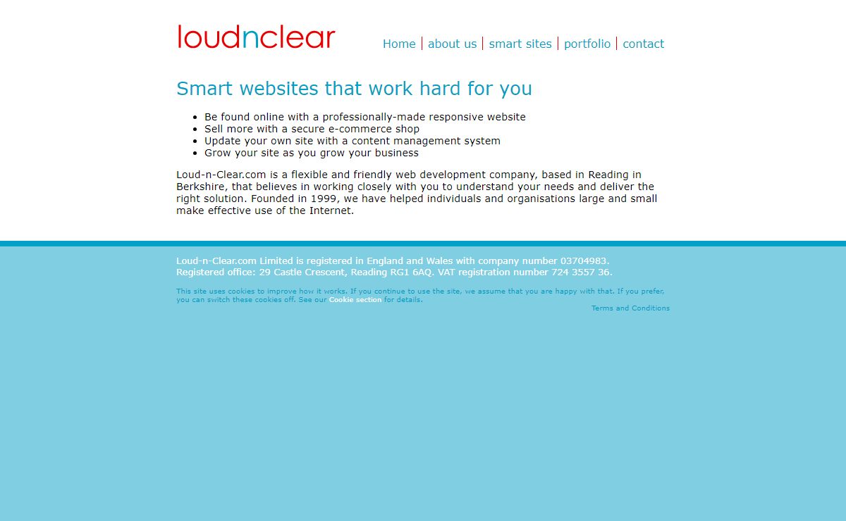 Loud-n-Clear.com Web Developers
