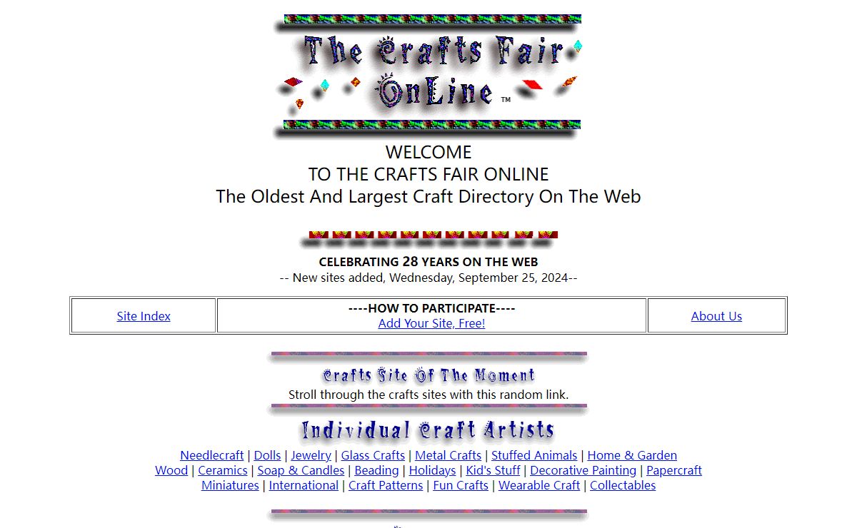 The Crafts Fair OnLine - Directory Of Arts & Crafts
