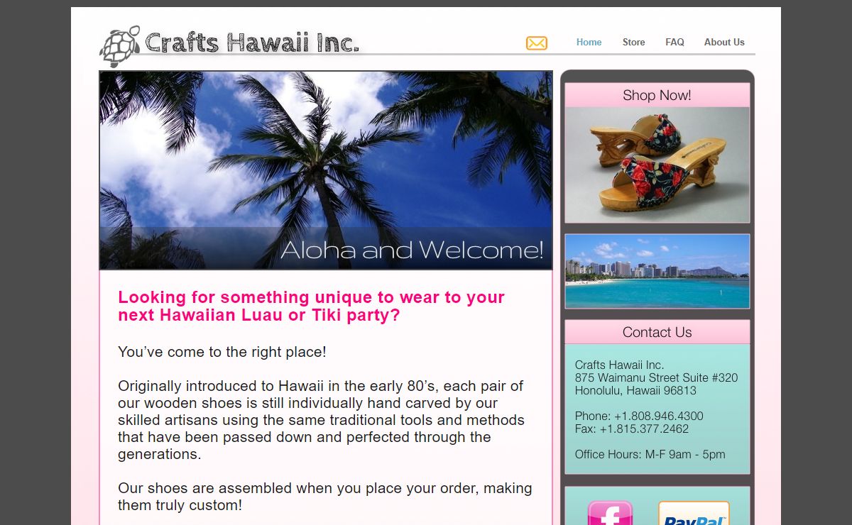 CraftsHawaii.com - Home