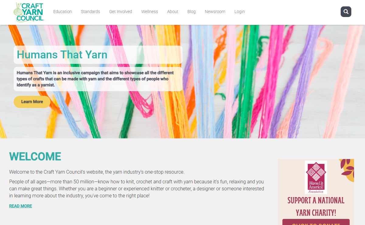 Welcome to the Craft Yarn Council