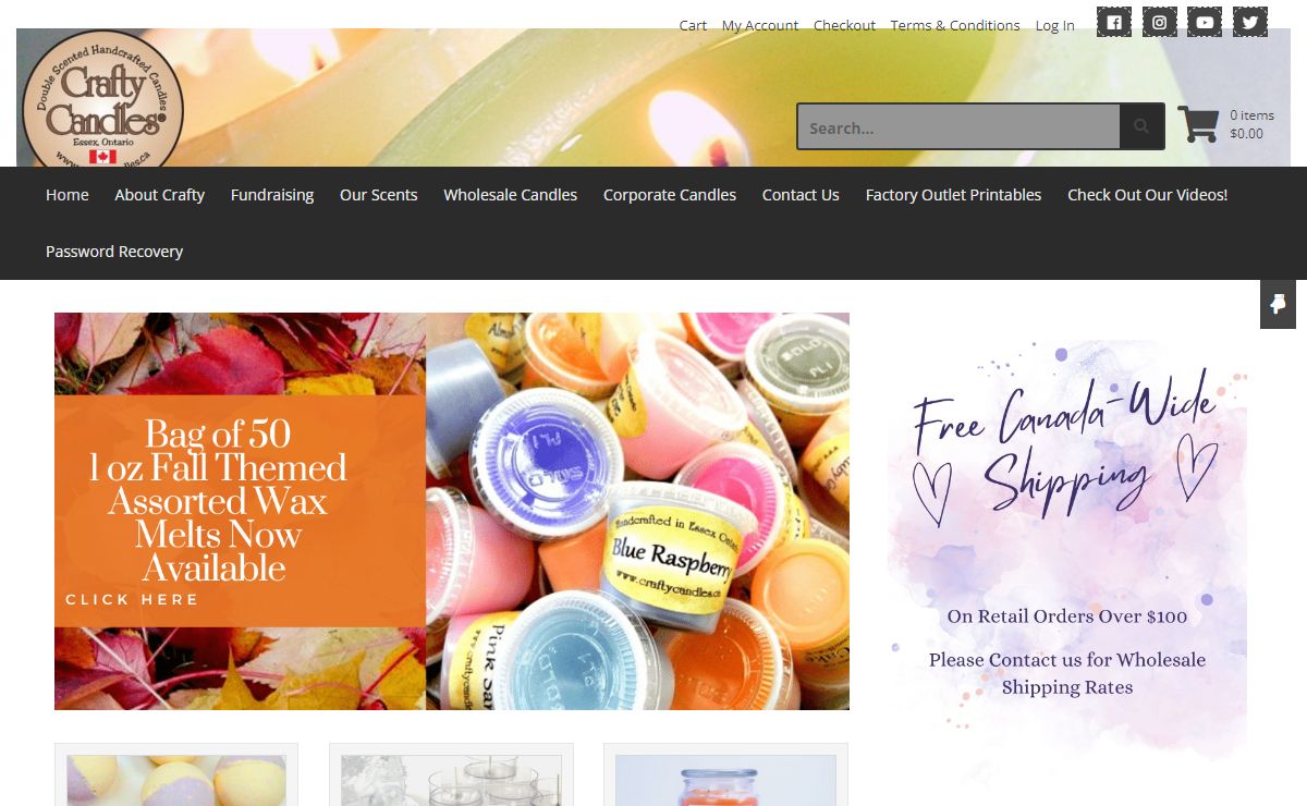 Products Archive - Crafty Candles