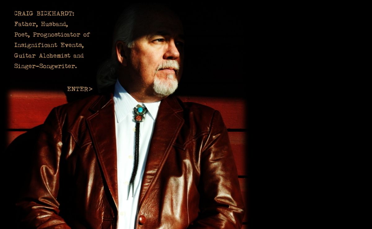 Craig Bickhardt Welcome Page