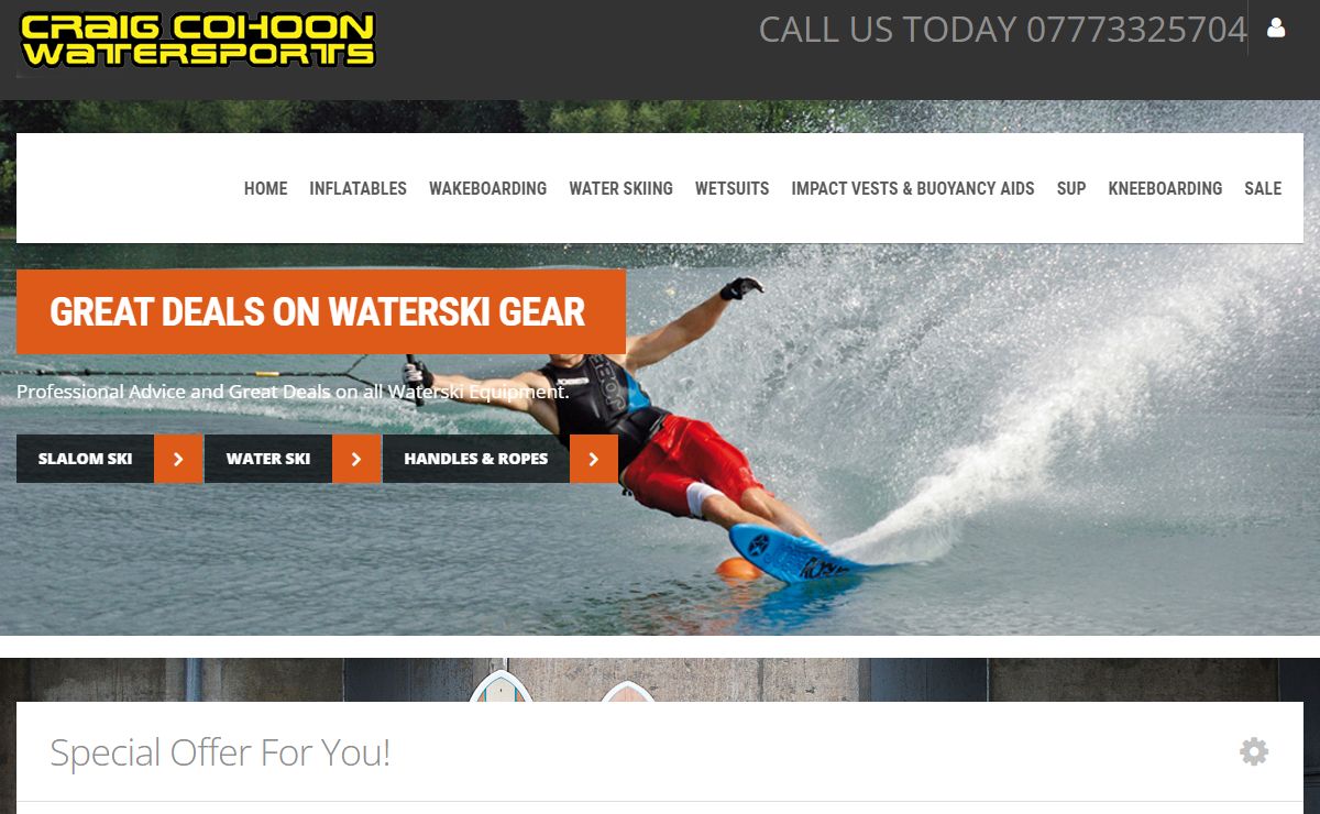 Craig Cohoon Water Sports