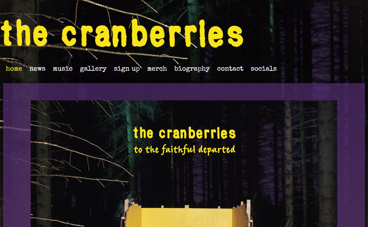 The Cranberries :: Official Website - home