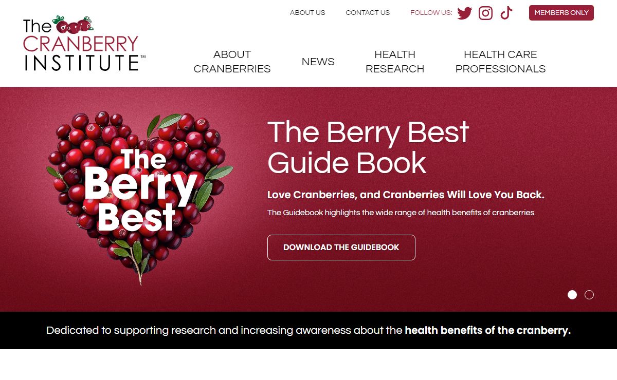 Home page | Cranberry Institute