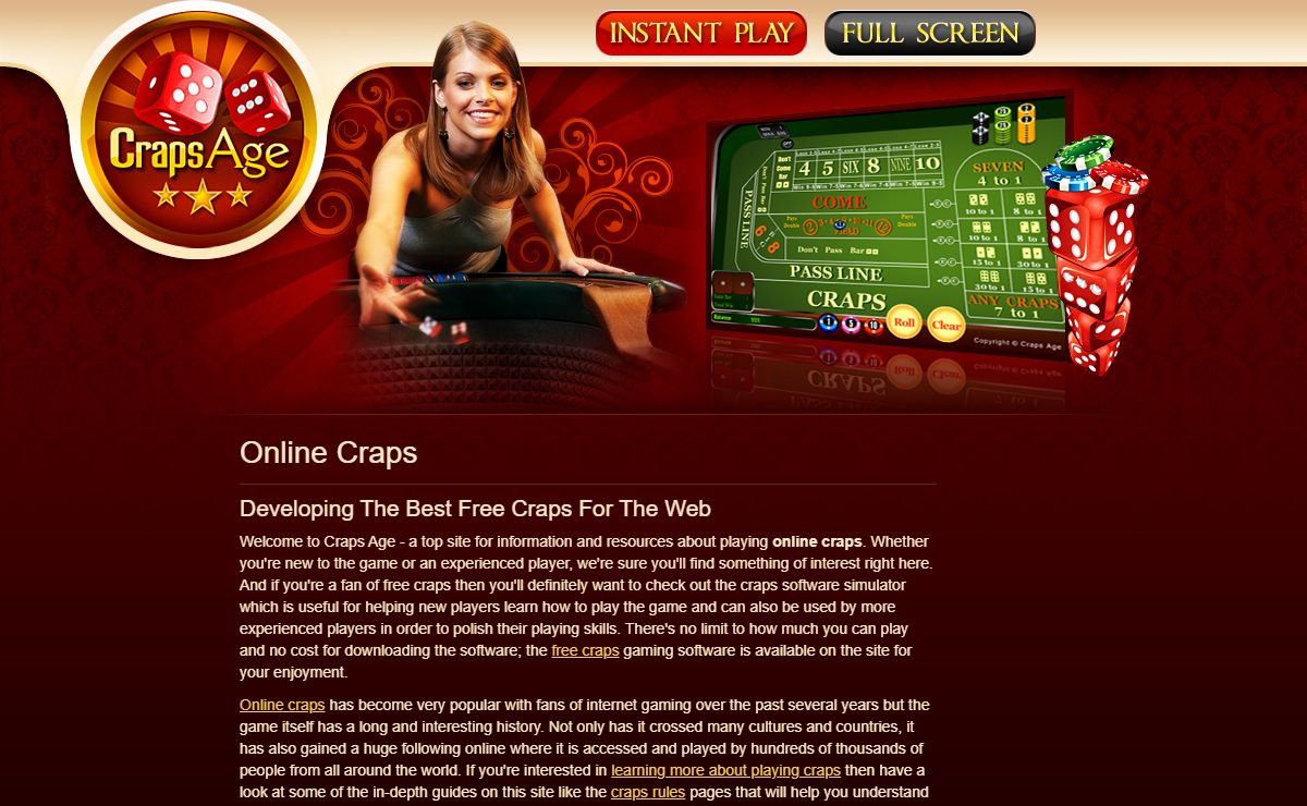 Craps - Online Craps - Free Craps Online Casino Game in Flash