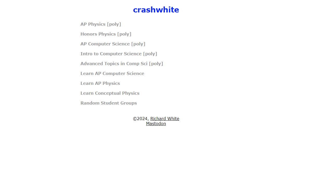 crashwhite.com
