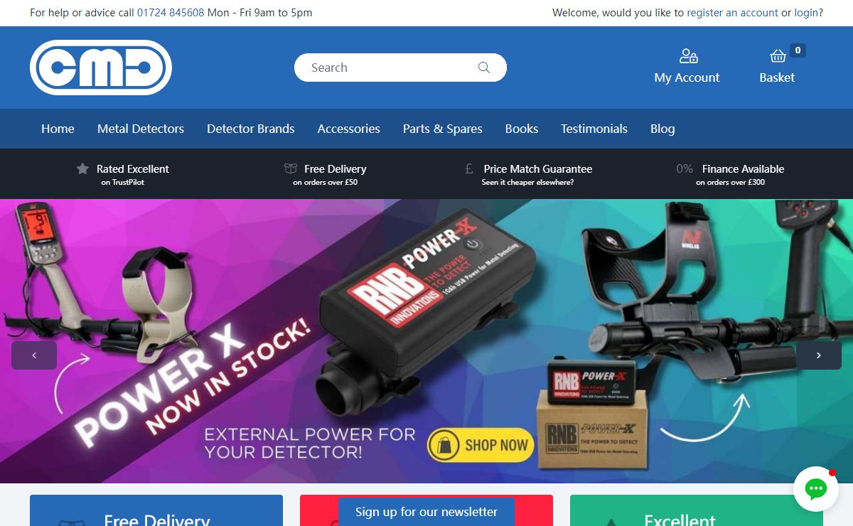 Crawfords Metal Detectors UK