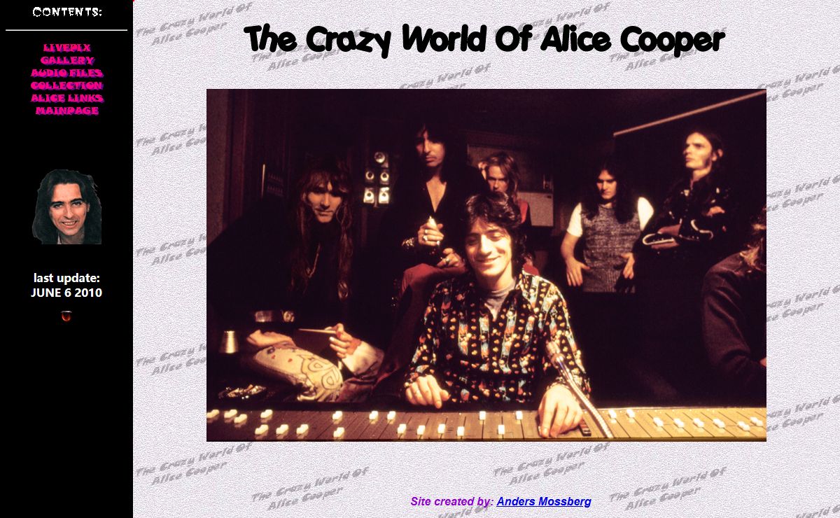 The Crazy World Of Alice Cooper