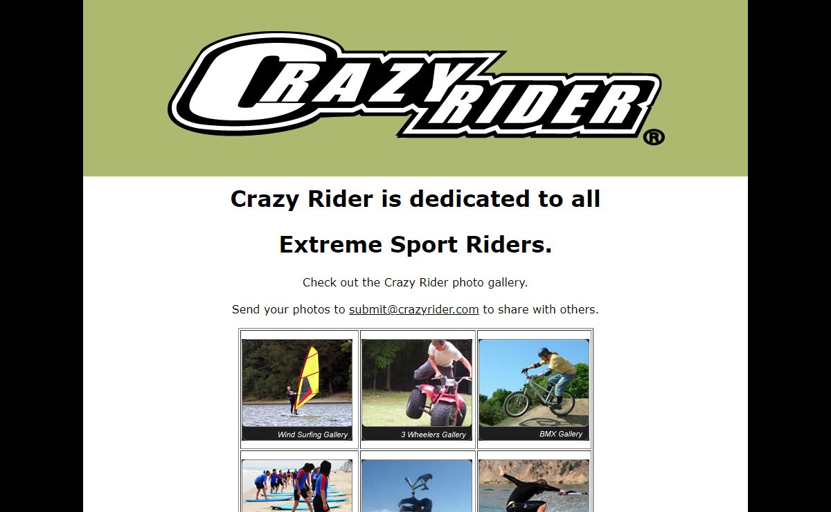 CRAZY RIDER