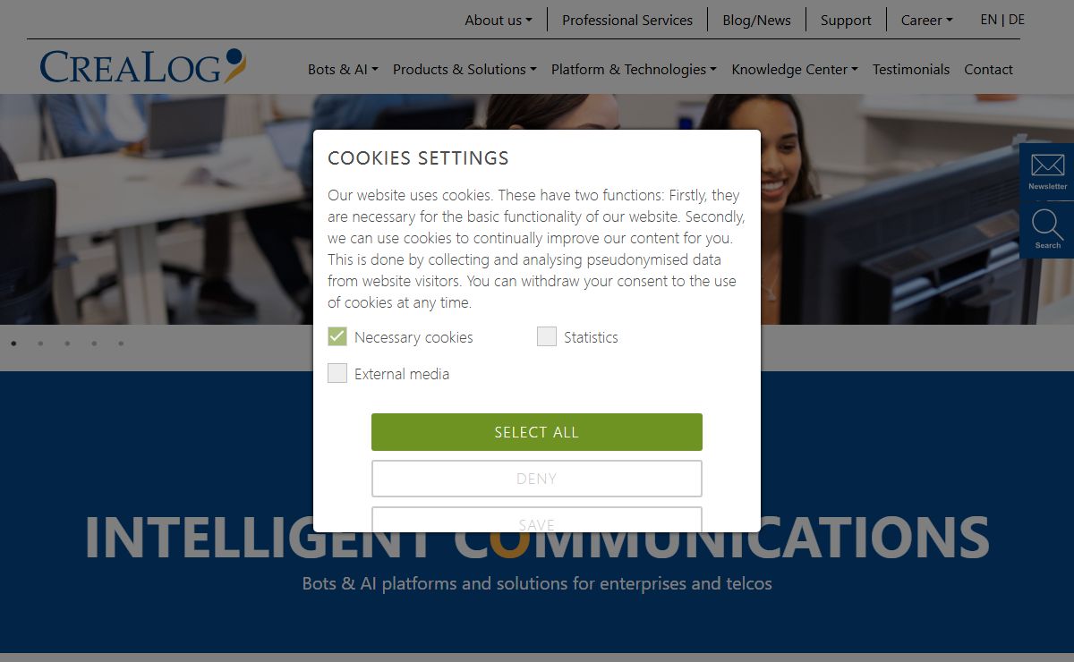 Cloud Native CSP IMS Service Delivery Platform | CreaLog