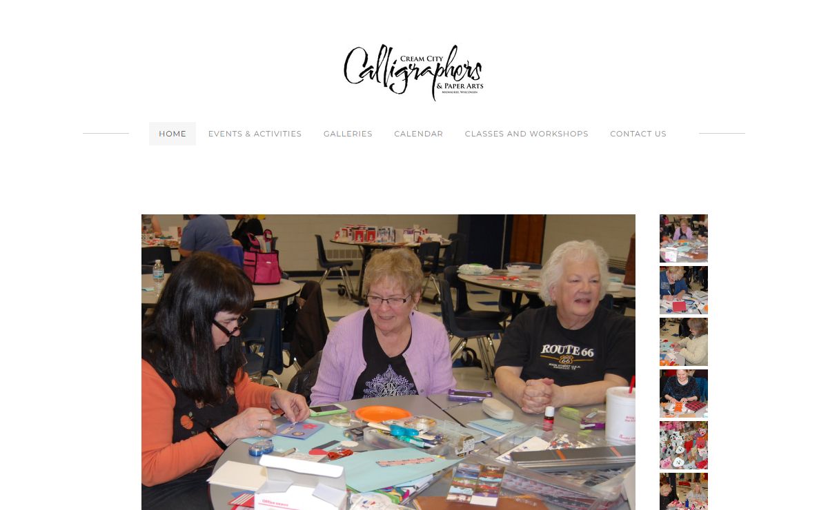 Cream City Calligraphers & Paper Arts - Home