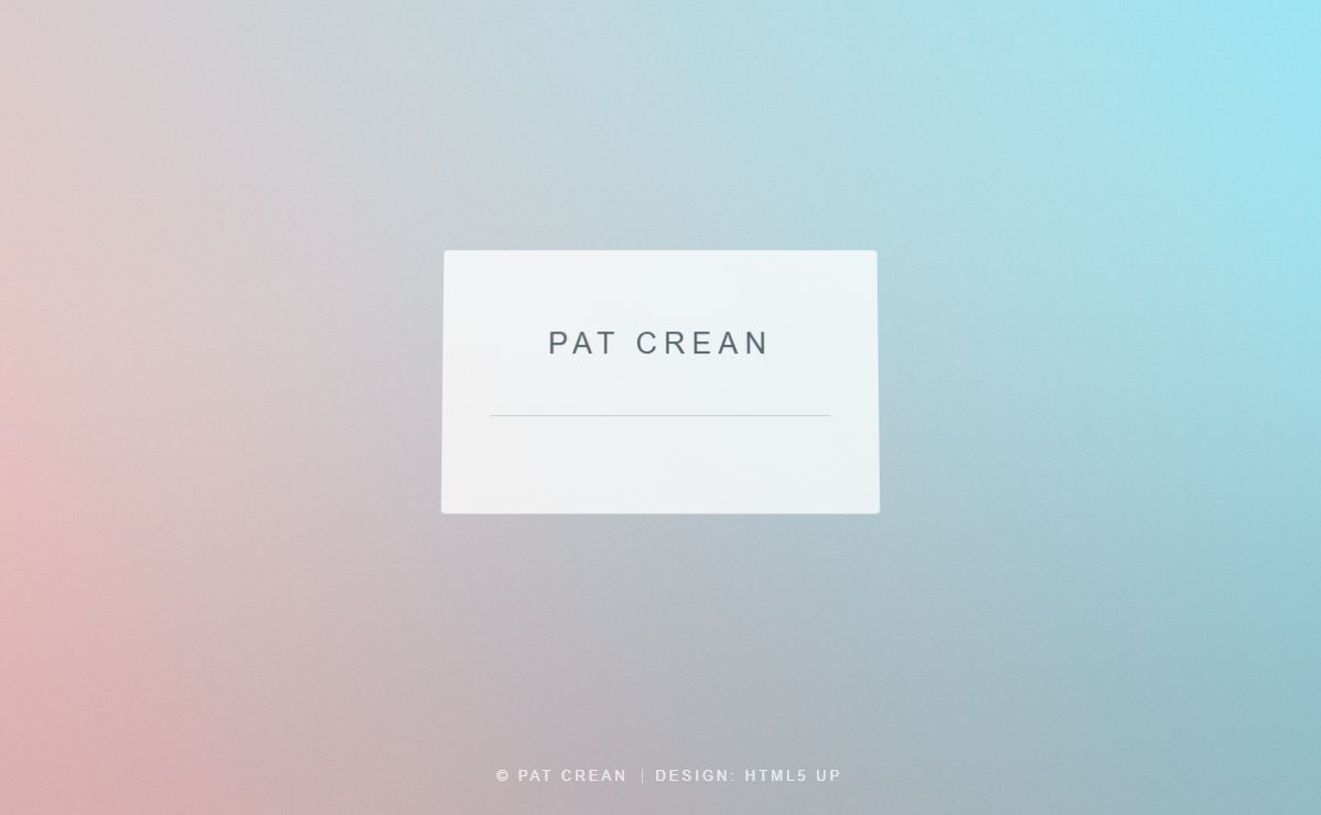 Pat Crean