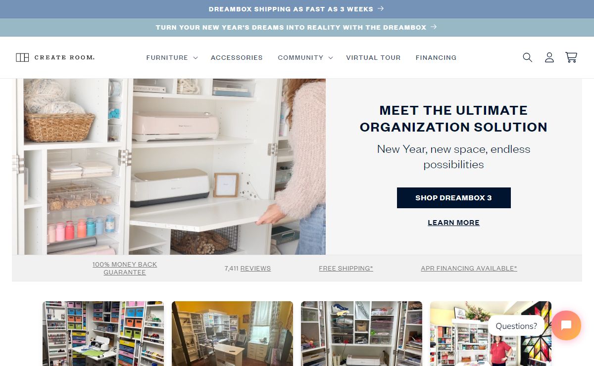 Create Room - Craft Storage & Organizational Furniture