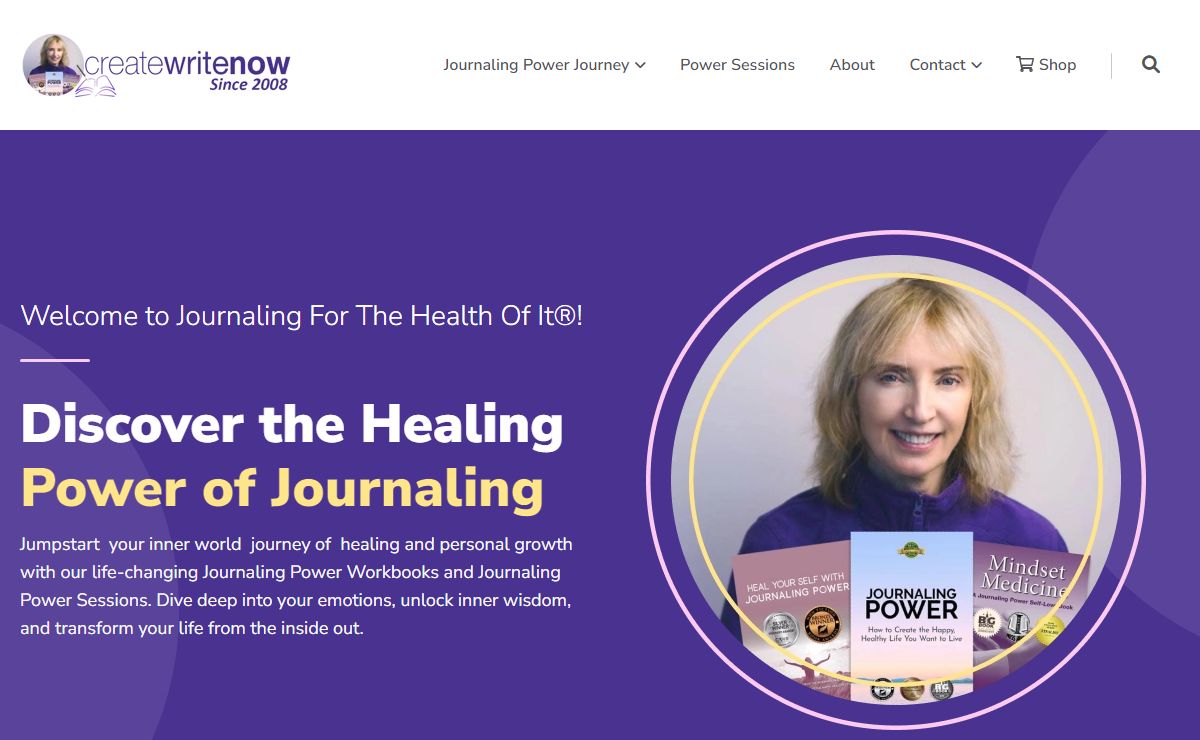 Journaling For The Health Of It® | CreateWriteNow