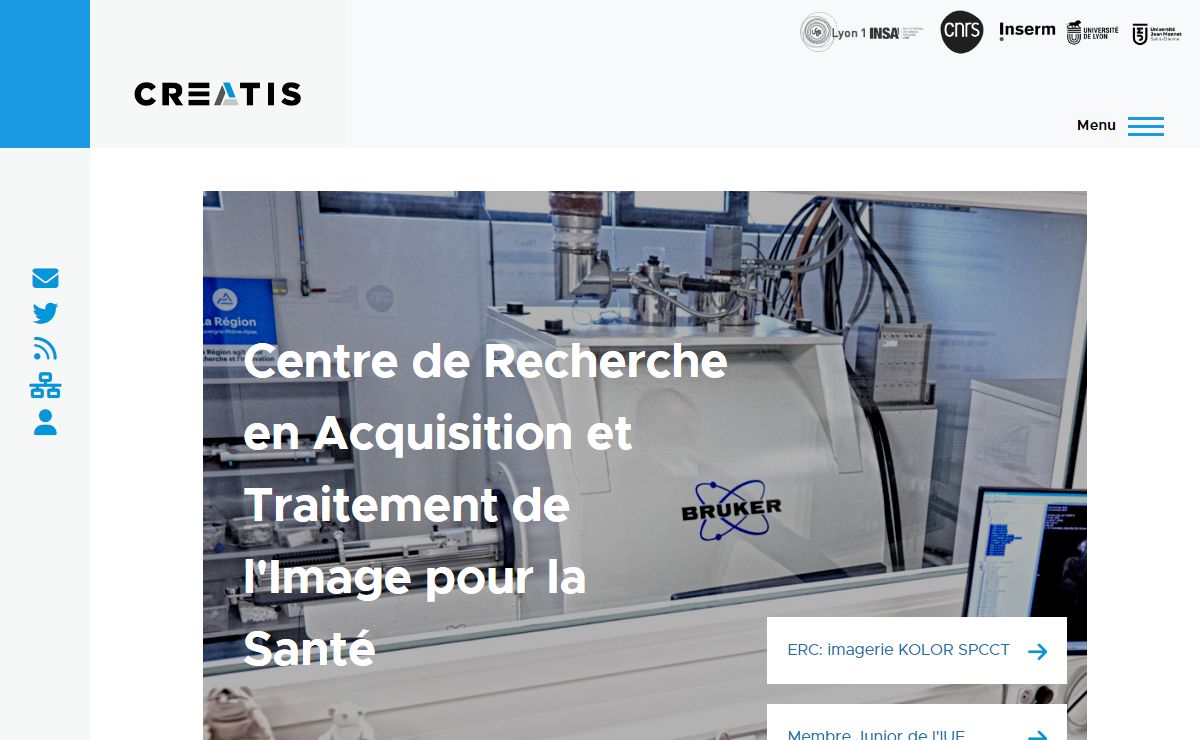 Centre de Recherche en Acquisition et Traitement de l'Image pour la Sante | CREATIS
