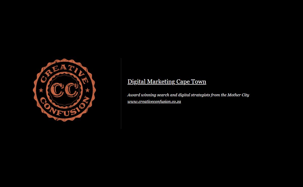 Creative Confusion - Cape Town Digital Marketing Agency