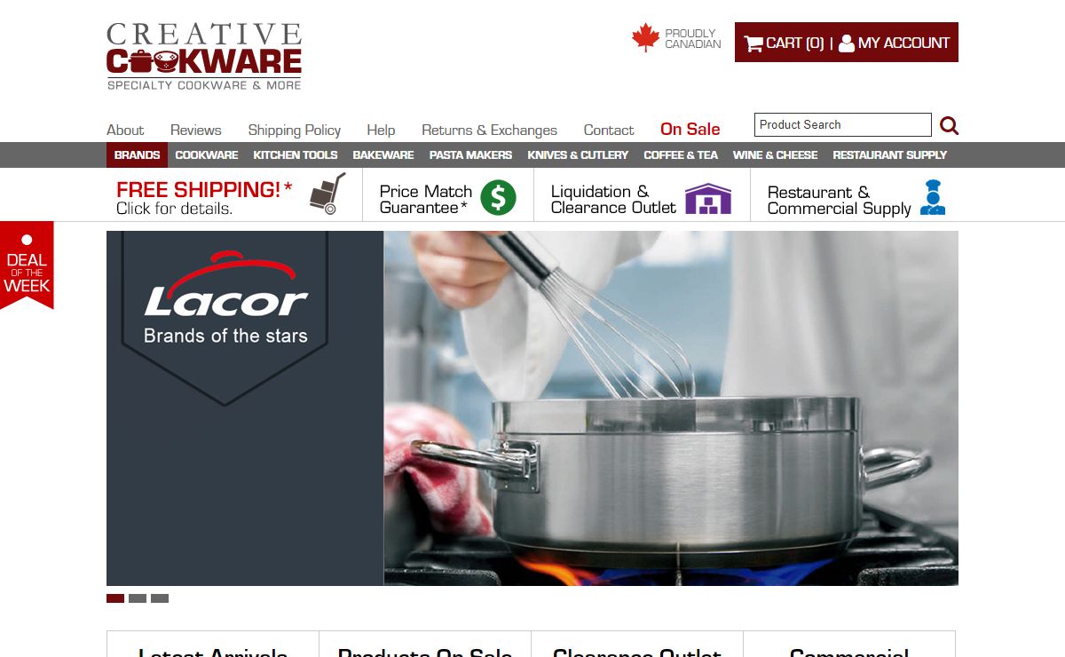 Shop Specialty Cookware and More at Creative Cookware