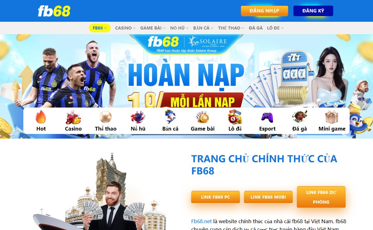 Fb68 - Nhà Cái Uy Tín Số 1 | Link Truy Cập Fb68 Mới nhất 2025