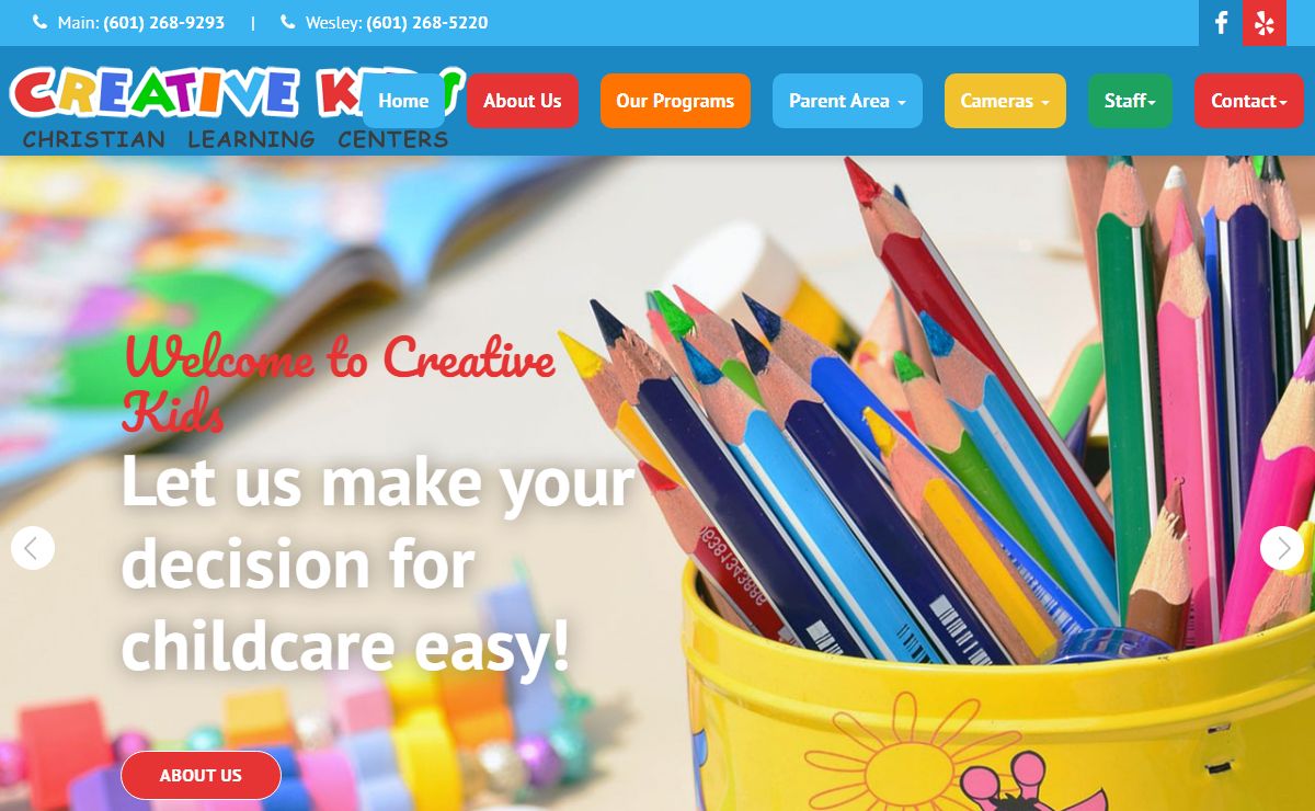 Welcome to Creative Kids Christian Learning Center in Hattiesburg, MS