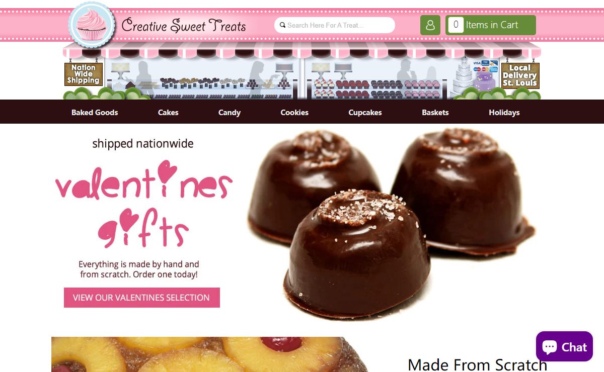 Creative Sweet Treats Gifts - Nationwide Delivery - St Louis Based