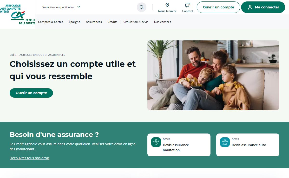 Banque & Assurances - Crédit Agricole