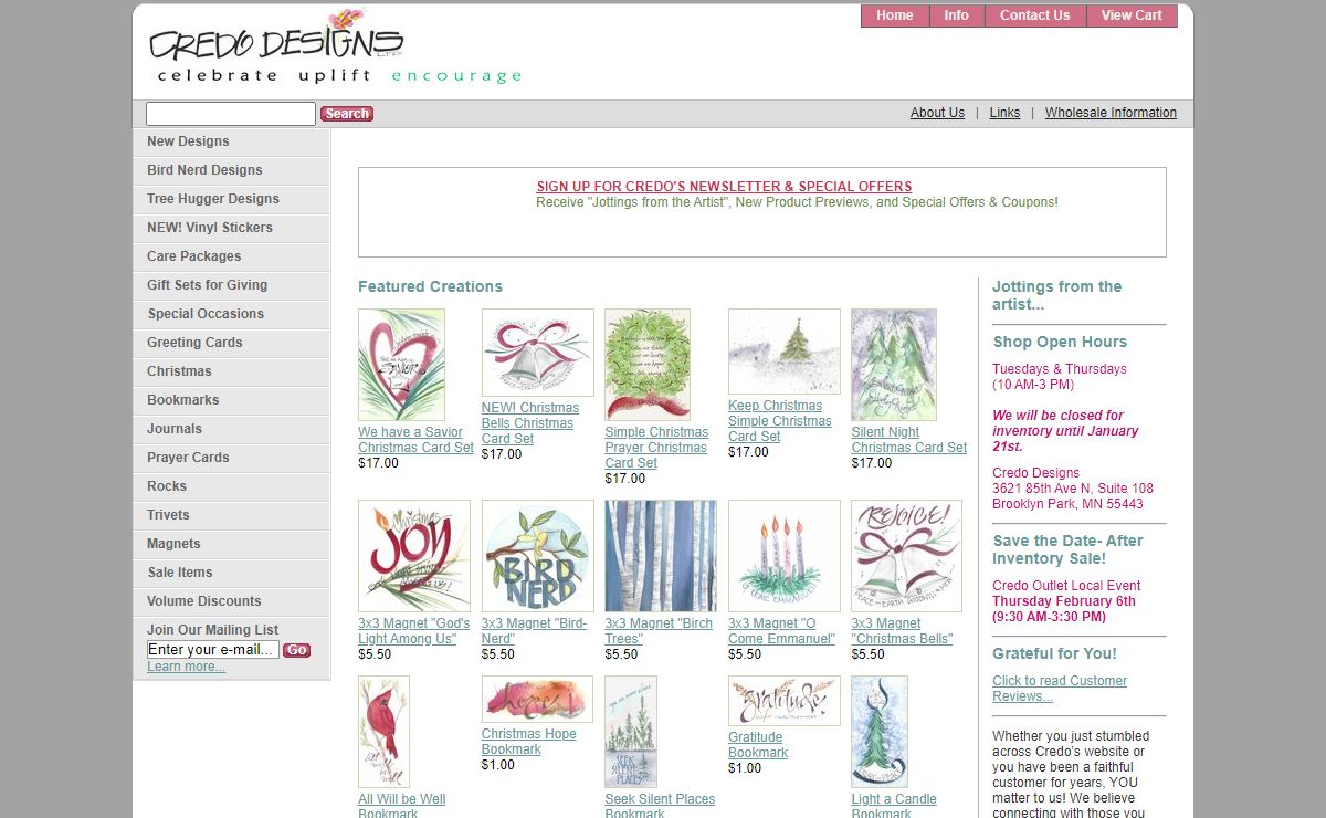 Credo Designs Ltd - Christmas Cards, Greeting Cards, & Stationery