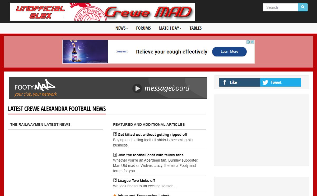 Crewe Alexandra News - Crewe Mad