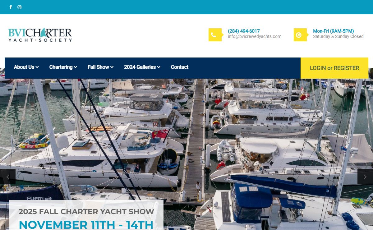 Charter Yacht Society BVI