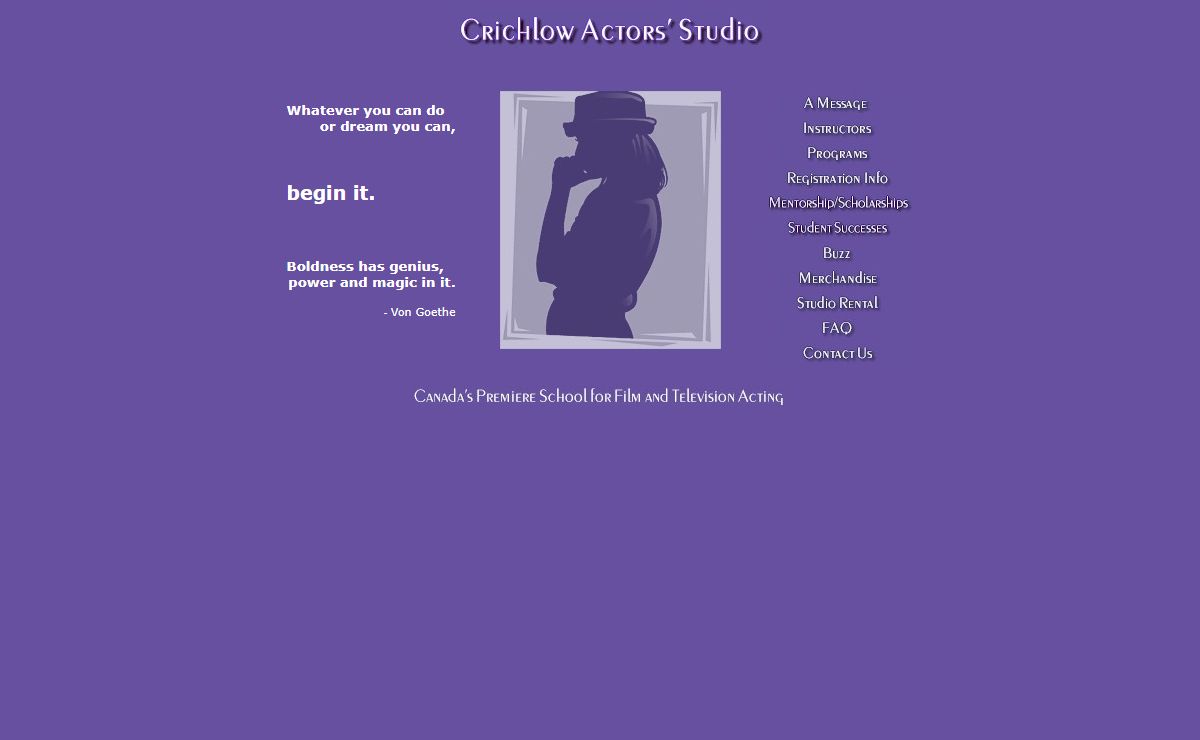 Crichlow Actors' Studio Inc.