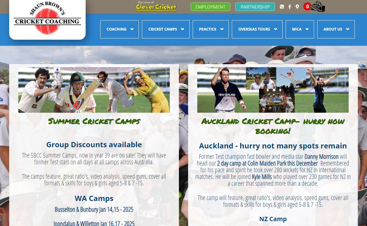 Shaun Brown's Cricket Coaching | The home of Clever Cricket
