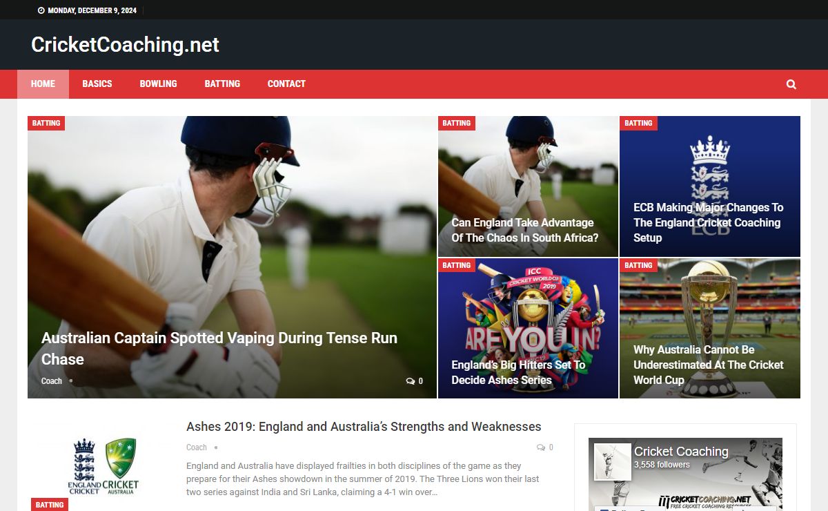 Cricket Coaching