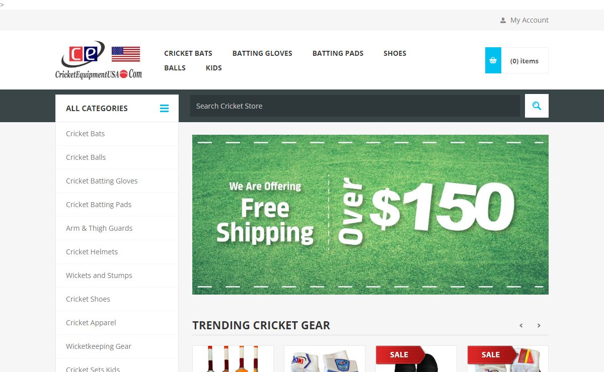 Cricket Equipment USA: Premium Gear for All Cricketers – Bats, Gloves, Pads & More