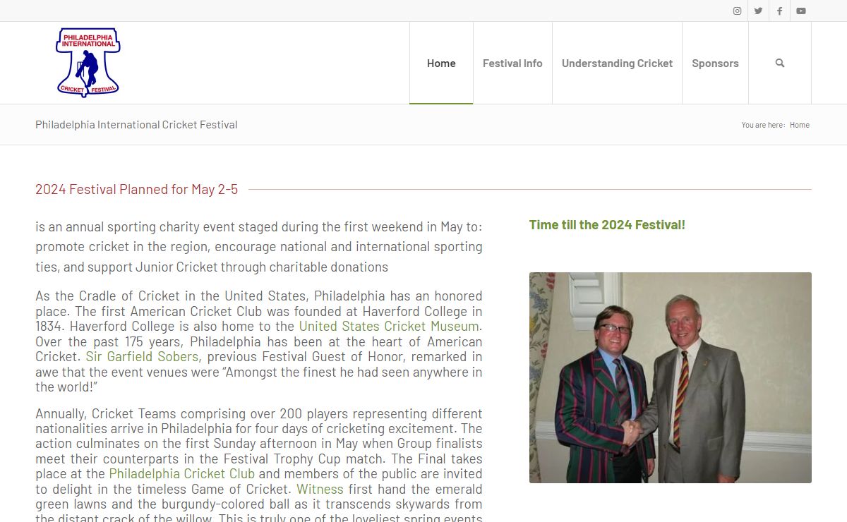 PICF – Philadelphia International Cricket Festival