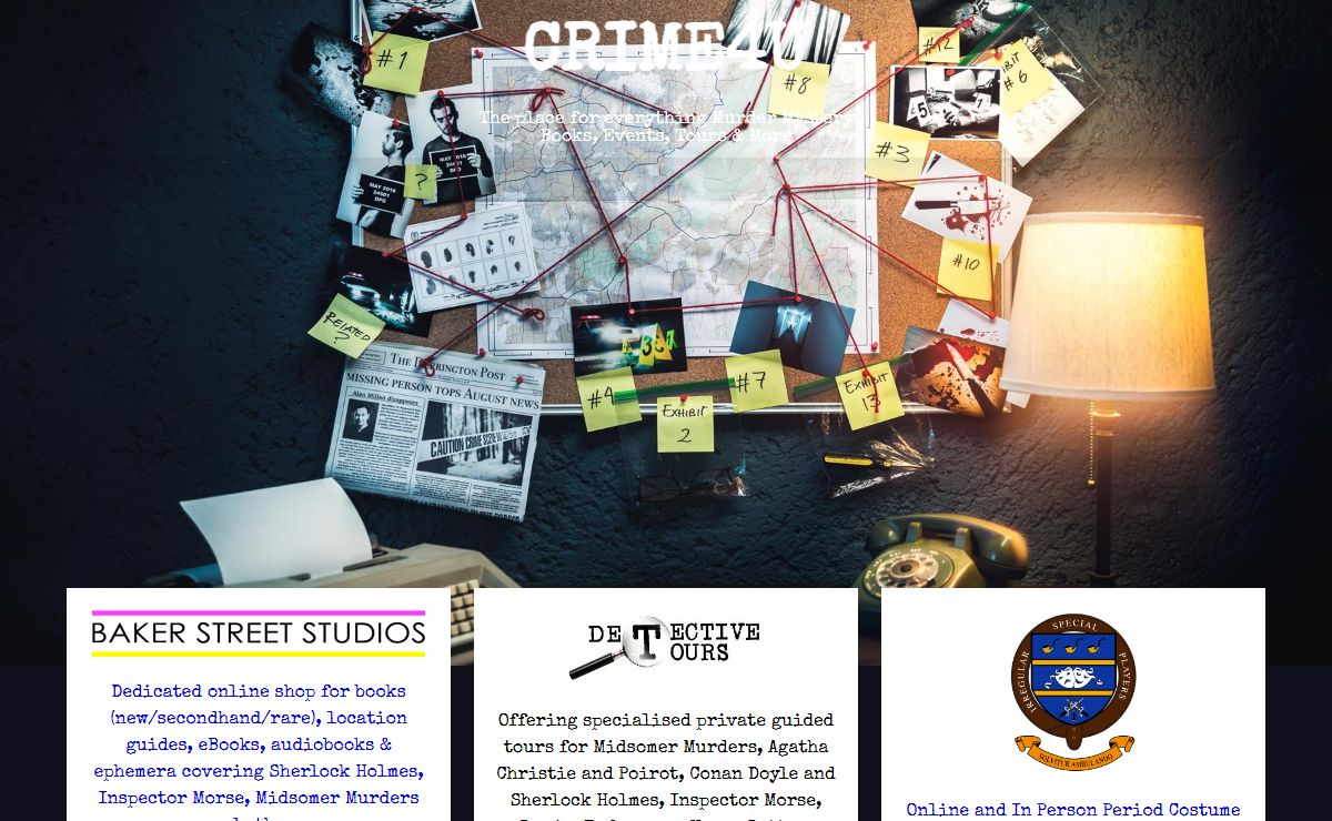 Crime4U | The place for everything Murder Mystery Books, Events, Tours & More