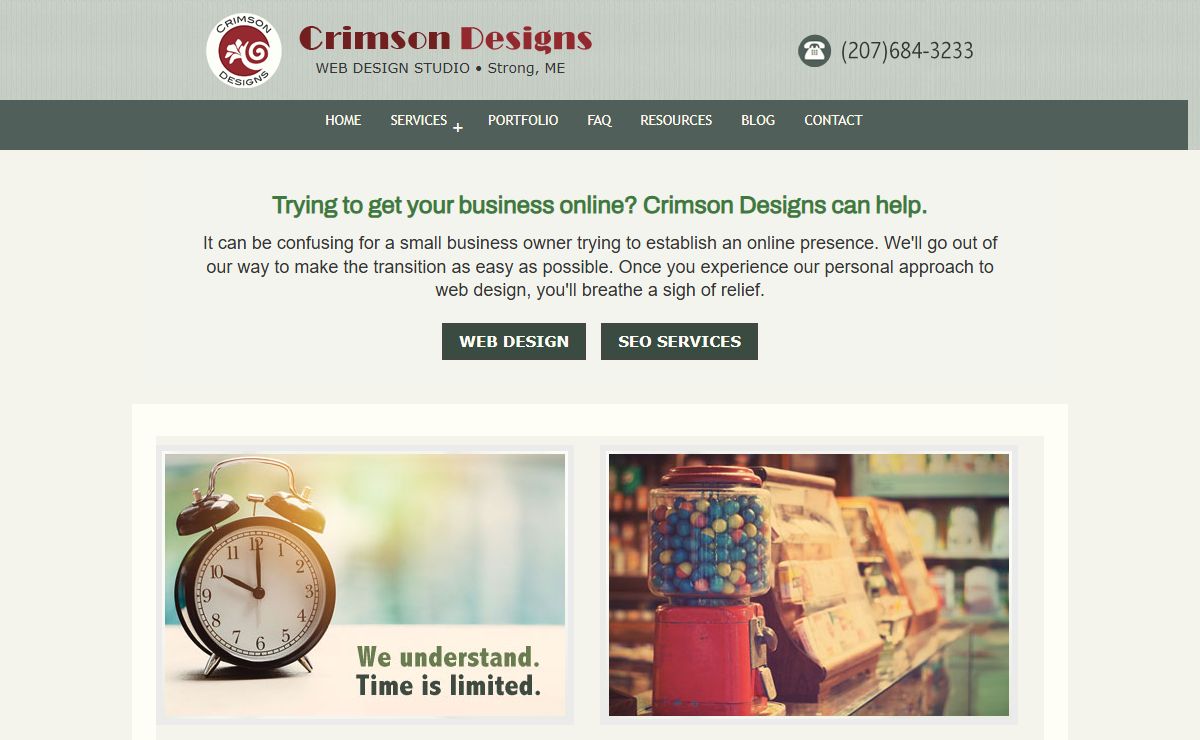Crimson Designs: Web Design & SEO (ME | NH)