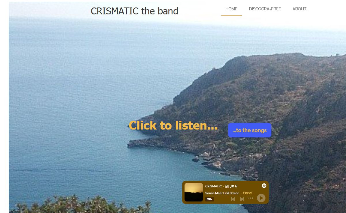 CRISMATIC the band