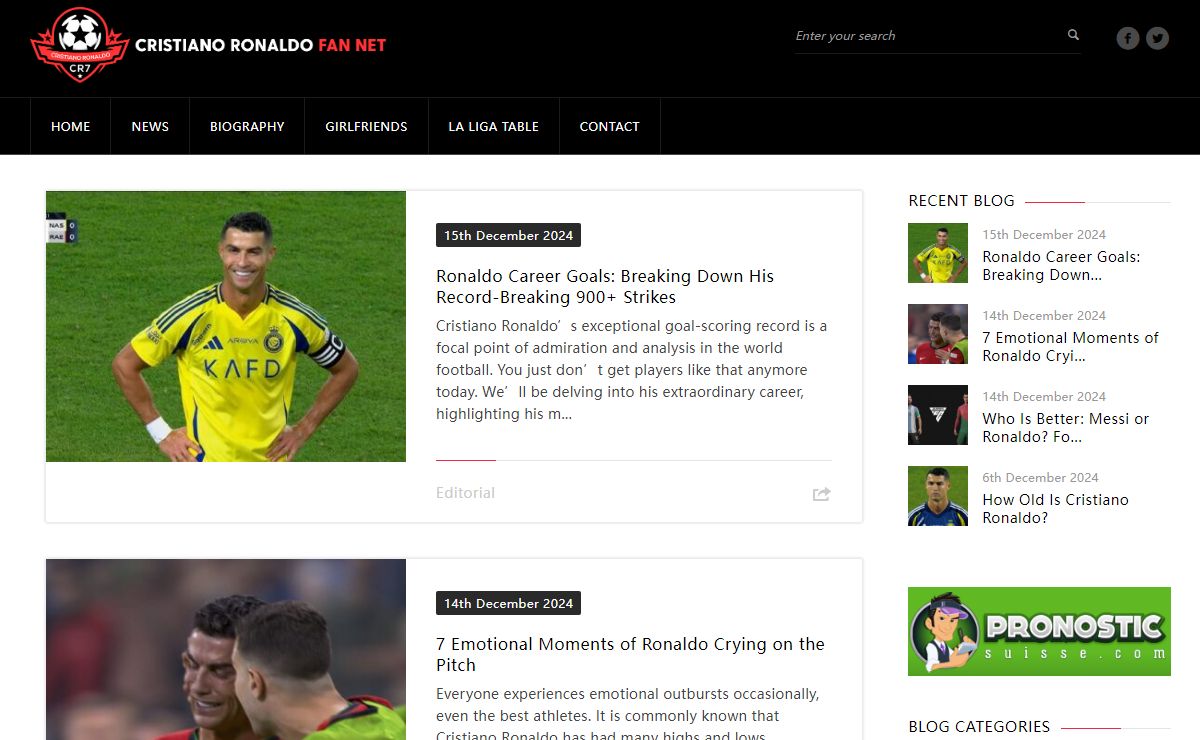 Cristiano Ronaldo Fan | News, Photos, Blog, Pics, Videos