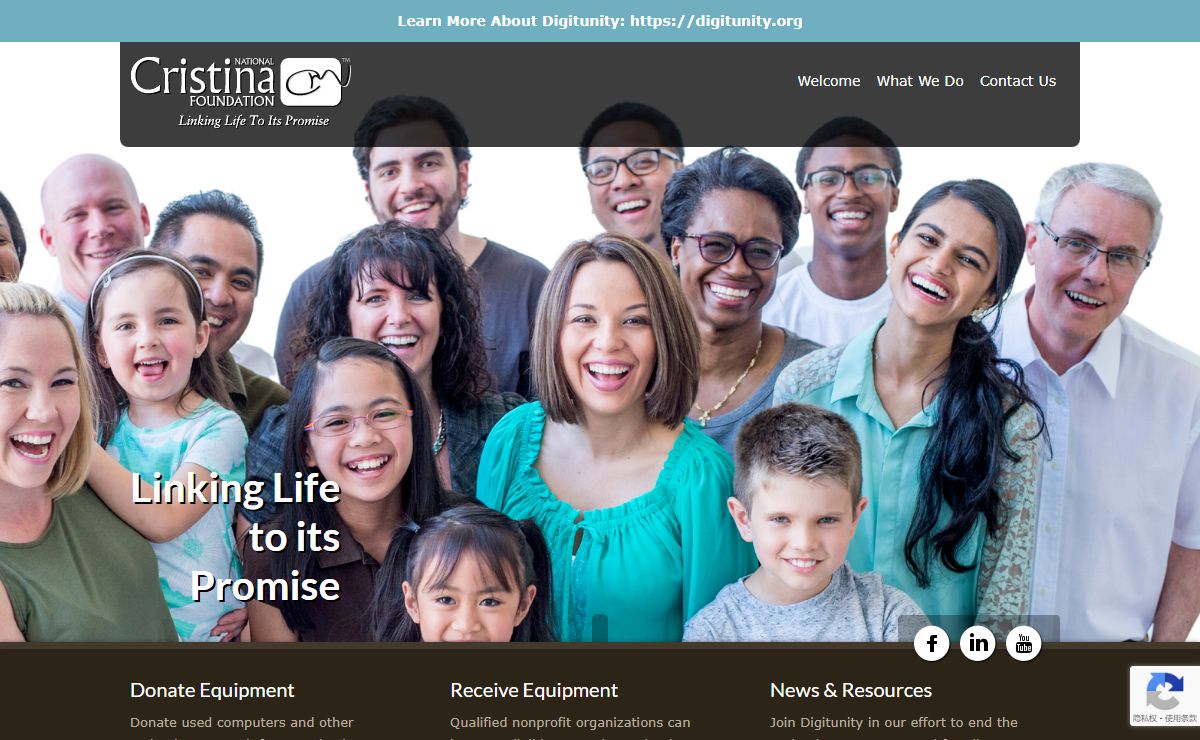 National Cristina Foundation Welcome » National Cristina Foundation