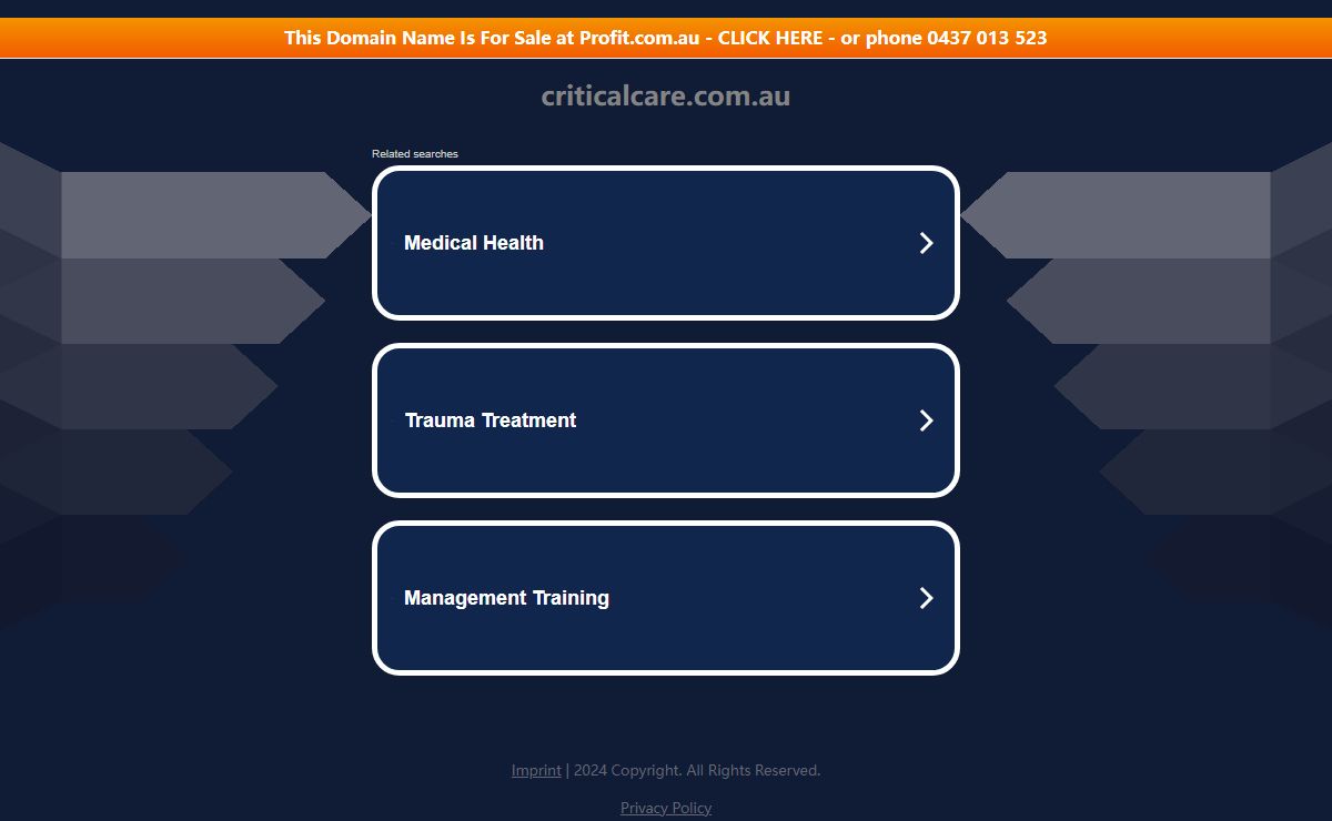 criticalcare.com.au