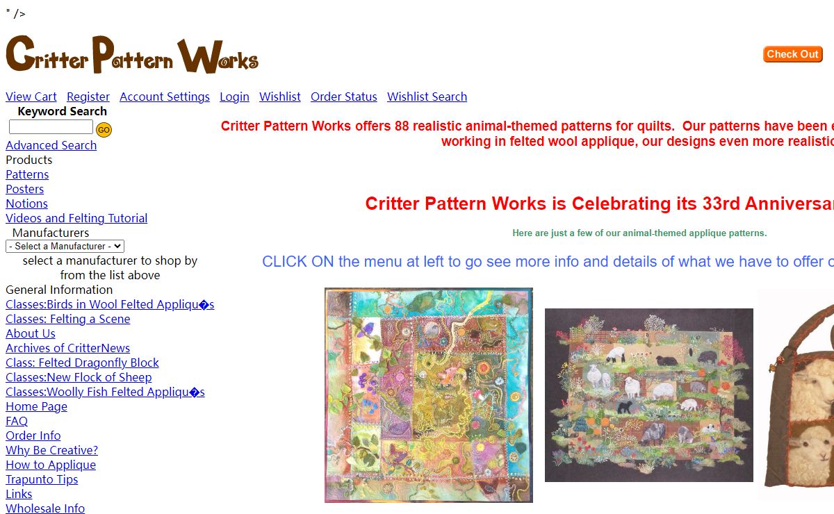 Critter Pattern Works