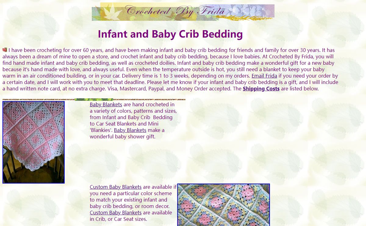 Infant and Baby Crib Bedding