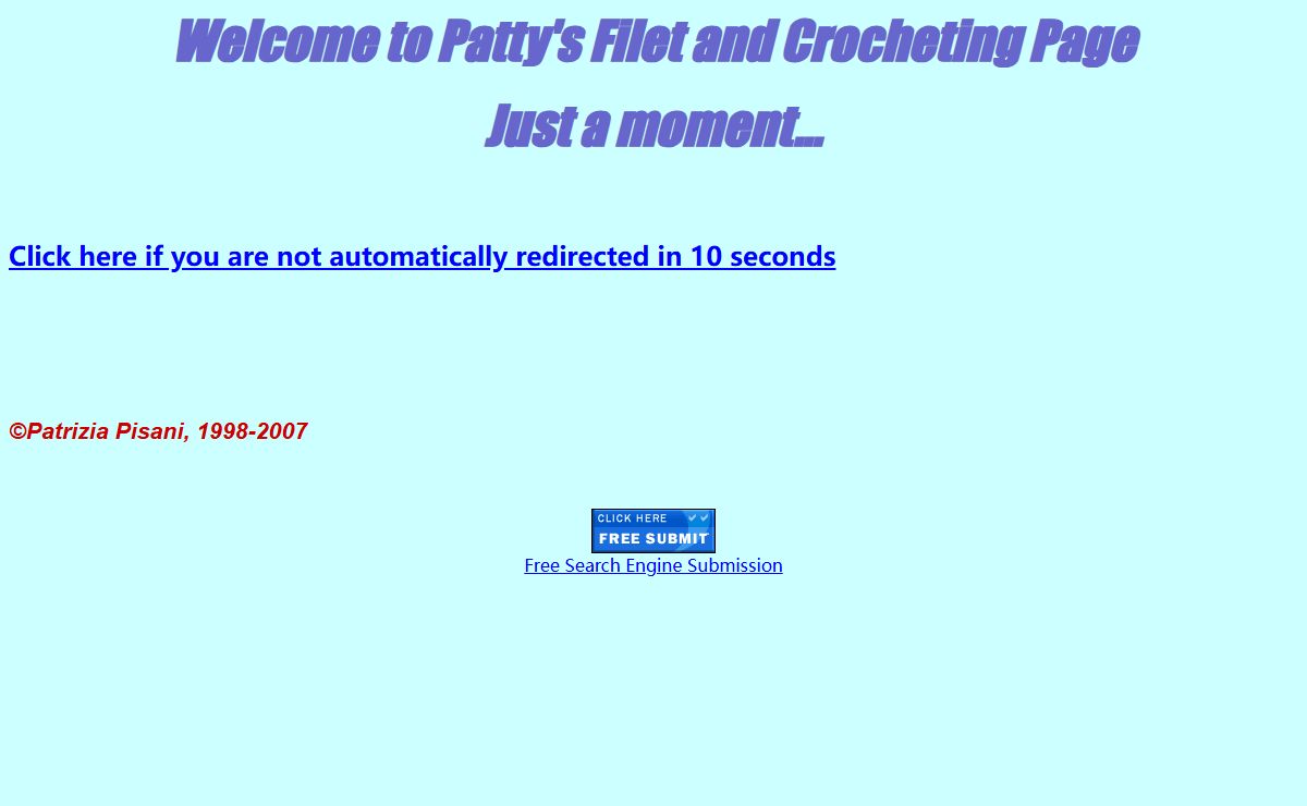 Patty's Filet and Crocheting Page