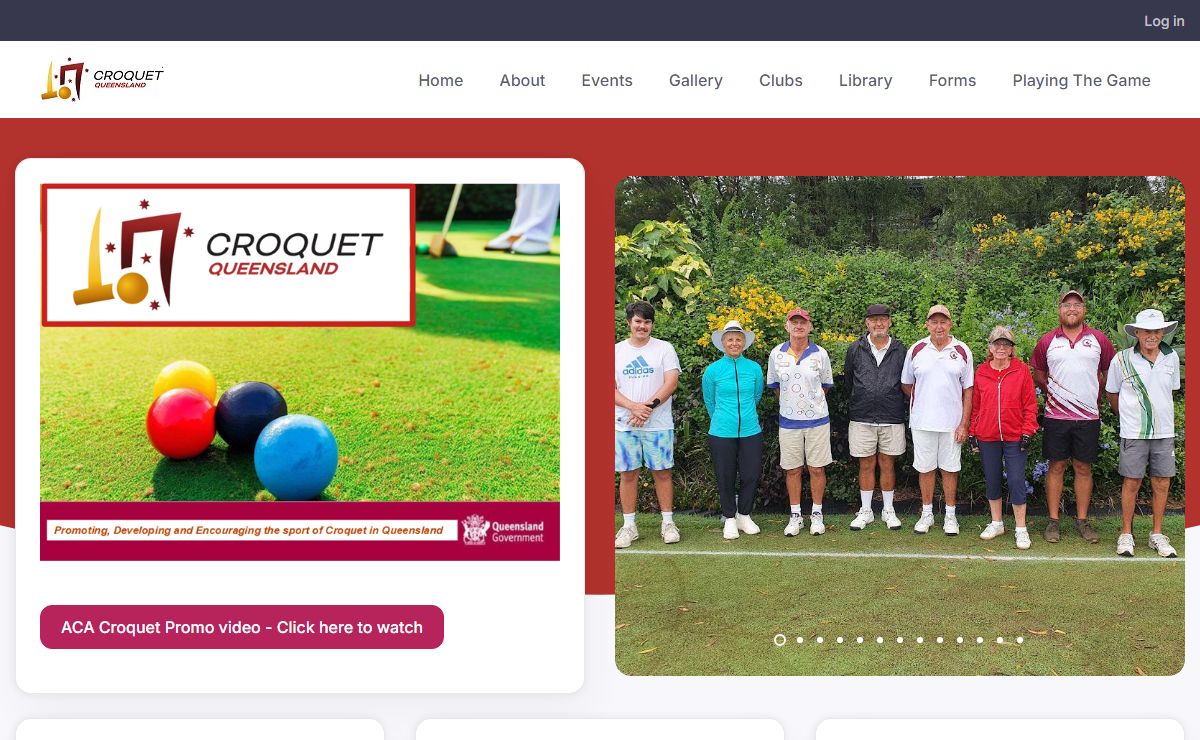 Home - Croquet Queensland