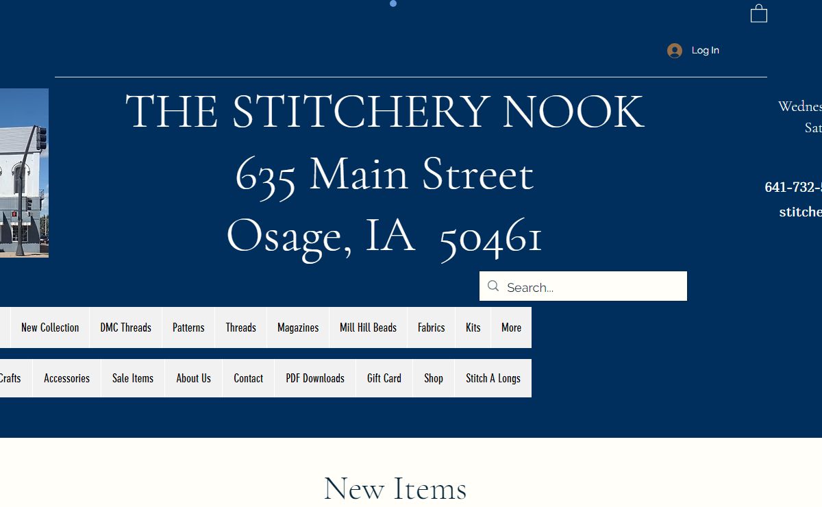 Cross Stitch | The Stitchery Nook | Osage